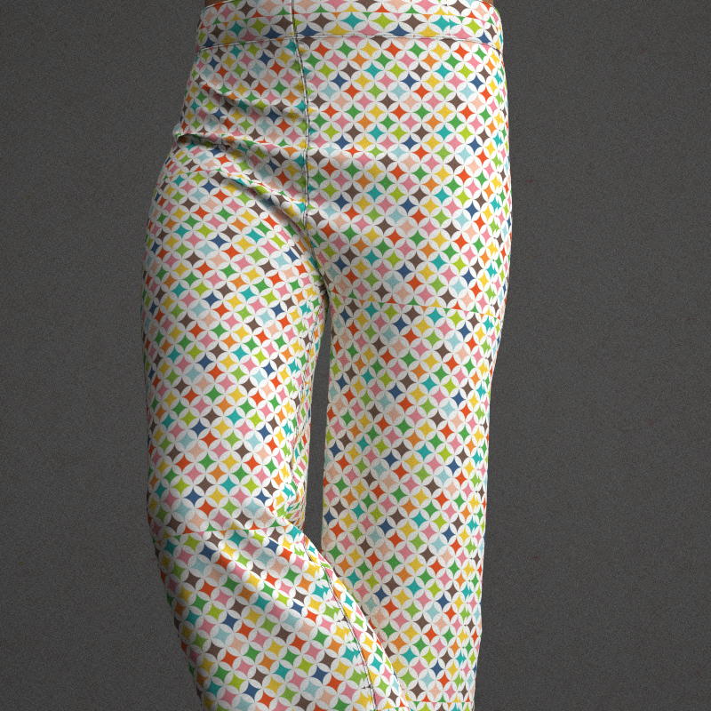 multi coloured pants