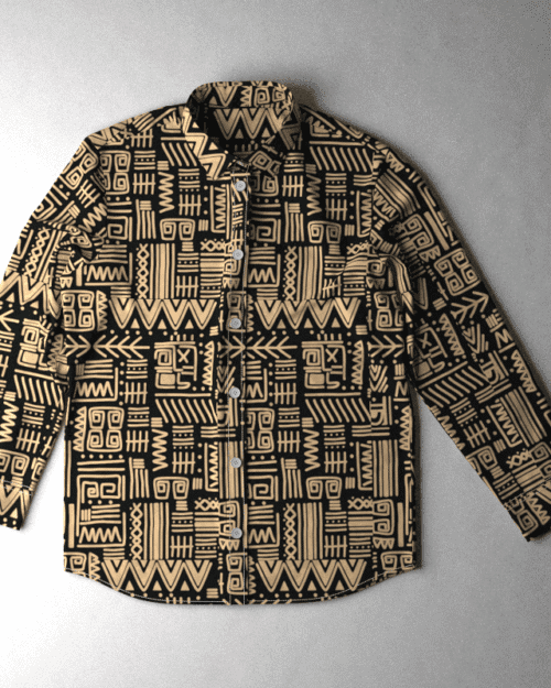 tribal print shirt