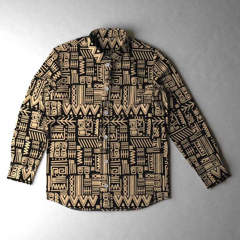tribal print shirt