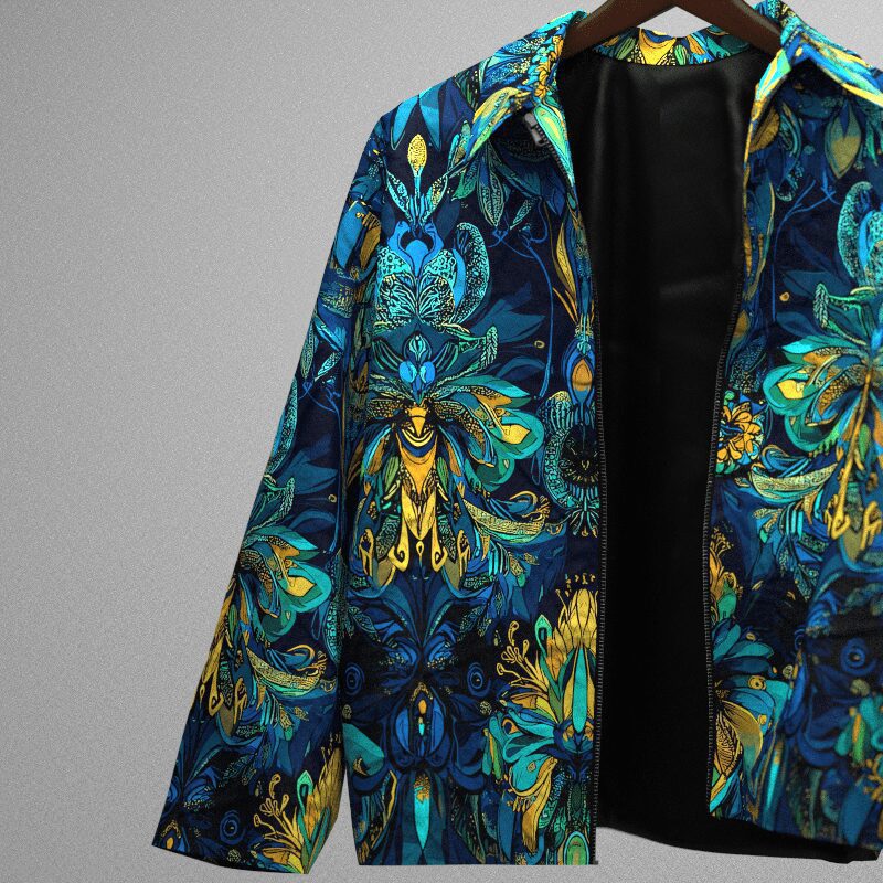 Floral Jacket For Men - Image 2
