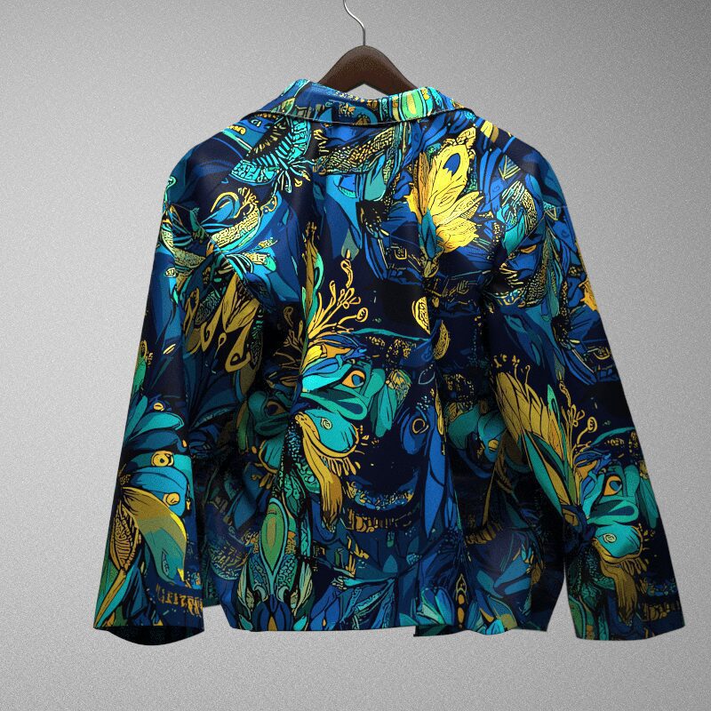 Floral Jacket For Men - Image 3